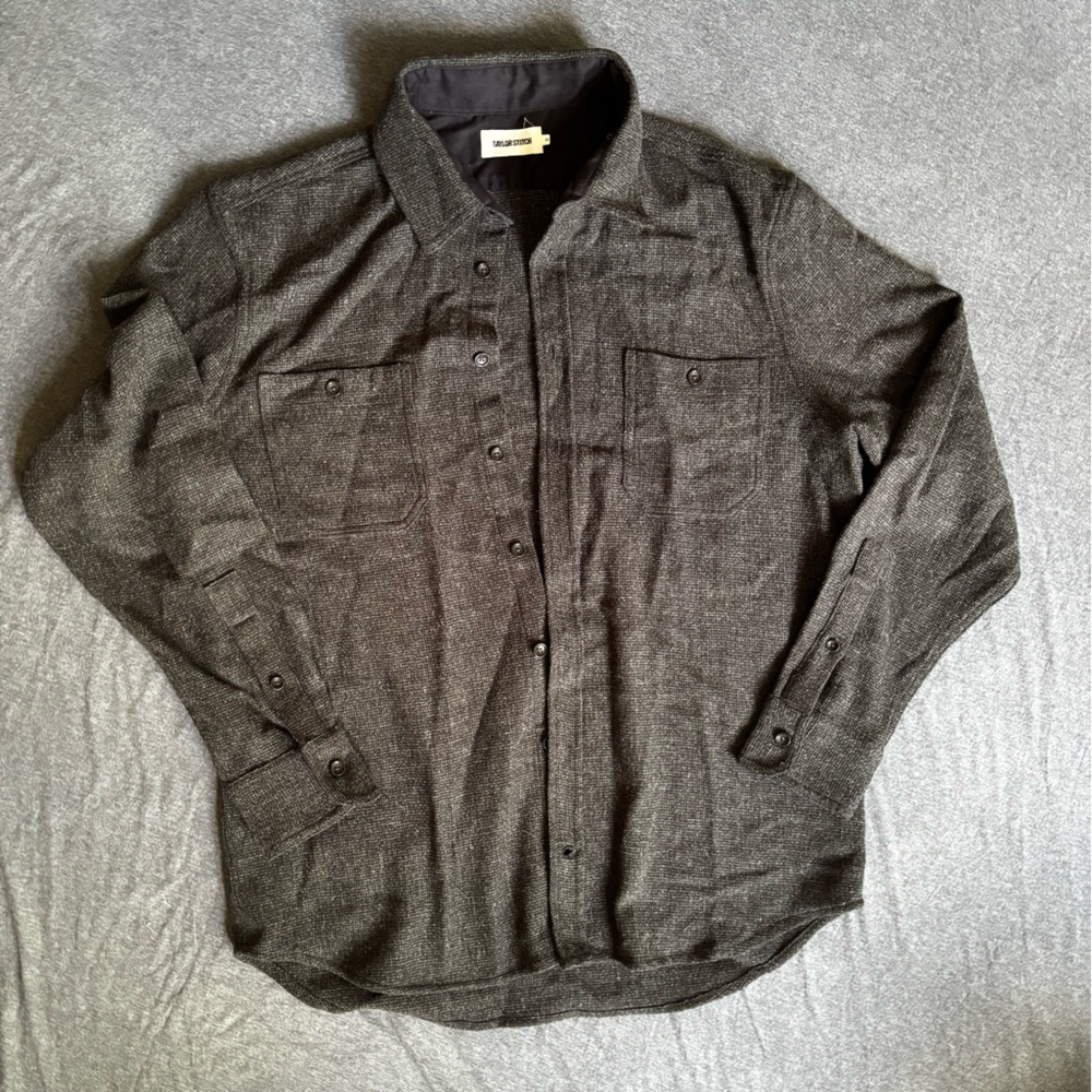 Taylor Stitch Charcoal Shirt Jacket